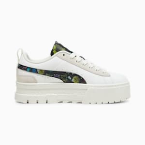 ウィメンズ PUMA x LIBERTY メイズ 2 スニーカー, Warm White-PUMA Black, extralarge-JPN