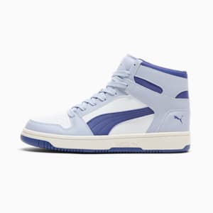 Tenis para mujer PUMA Rebound LayUp SL, PUMA White-Blue Crystal-Cool Weather, extralarge