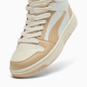Tenis para mujer PUMA Rebound LayUp SL, Warm White-Light Sand-Sugared Almond, extralarge