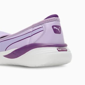 Flaira Softride Sporty Women's Slip-On Shoes, Vivid Violet-Purple Pop-PUMA White, extralarge-IND