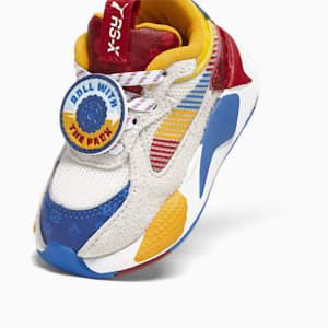 Tenis Bebés RS-X PUMA x PAW PATROL, Warm White-For All Time Red-PUMA Team Royal, extralarge