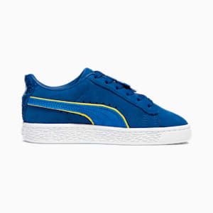 PUMA x PAW PATROL Suede Chase Little Kids' Sneakers, Clyde Royal-Racing Blue-Pelé Yellow, extralarge