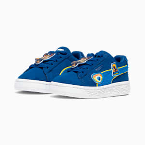 PUMA x PAW PATROL Suede Chase Toddlers' Sneakers, Clyde Royal-Racing Blue-Pelé Yellow, extralarge