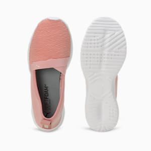 Adelina Women's Ballerina Shoes, Future Pink-Frosted Ivory-PUMA White, extralarge-IND