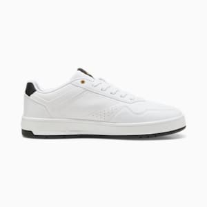 ユニセックス コート クラシック スニーカー, PUMA White-PUMA Black-PUMA Gold, extralarge-JPN