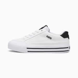 ユニセックス コート クラシック バルク スニーカー, PUMA White-PUMA Black, extralarge-JPN