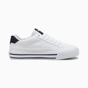 Court Classic Vulc Men's Sneakers, PUMA White-PUMA Black, extralarge