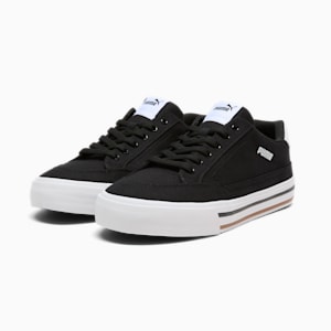 Court Classic Vulc Men's Sneakers, PUMA Black-PUMA White, extralarge