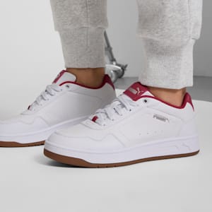 Court Classy Women's Sneakers, PUMA White-PUMA Silver-Port, extralarge