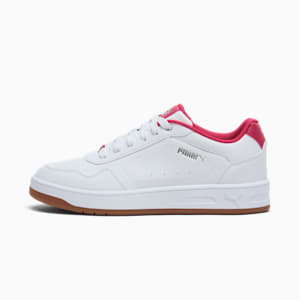 Court Classy Women's Sneakers, PUMA White-PUMA Silver-Port, extralarge