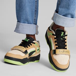 PUMA x LAMELO BALL LAFRANCÉ Men's Slipstream Sneakers, Granola-Sand Dune-PUMA Black-Spring Fern, extralarge