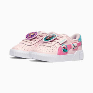 PUMA x PAW PATROL Cali Team Toddlers' Sneakers, Pink Dogwood-Loveable-Team Aqua, extralarge