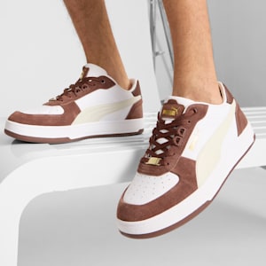 PUMA Caven 2.0 Lux SD Sneakers, PUMA White-Alpine Snow-Chocotart, extralarge