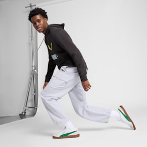 PUMA Club 5v5 Men's Sneakers, PUMA White-Archive Green-Vapor Gray, extralarge