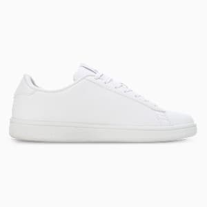 Smashic Women's Soft Suede Sneakers, PUMA White-Peony-Matte Silver, extralarge-IND