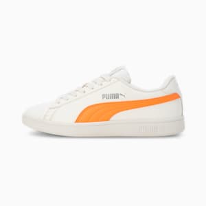 Smashic Women's Sneakers, Warm White-Clementine-Smokey Gray, extralarge-IND