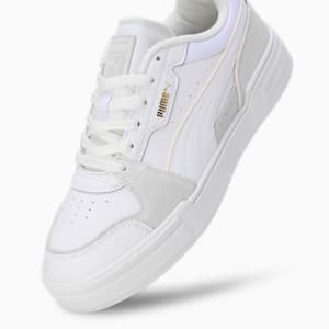 CA Pro Lux III Unisex Sneakers, PUMA White-Vapor Gray, extralarge-IND