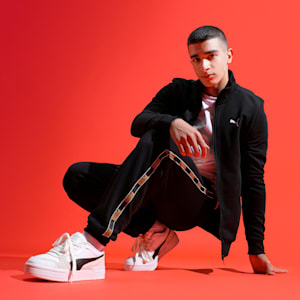 CA Pro Lux III Sneakers, PUMA White-PUMA Black-Vapor Gray, extralarge-IND