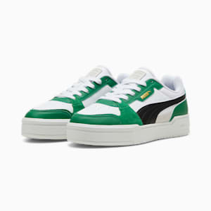 CA Pro Lux III Men's Sneakers, PUMA White-Archive Green-PUMA Black, extralarge