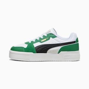 CA Pro Lux III Men's Sneakers, PUMA White-Archive Green-PUMA Black, extralarge