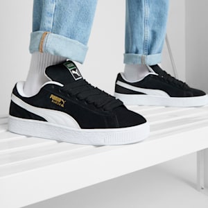 Tenis Suede XL, PUMA Black-PUMA White, extralarge