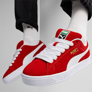 ユニセックス スウェード XL スニーカー, For All Time Red-PUMA White, extralarge-JPN