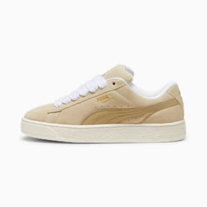 Suede XL Men's Sneakers, Putty-Warm White, extralarge