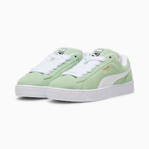 Suede XL Sneakers, Pure Green-Cheap Jmksport Jordan Outlet White, extralarge