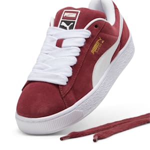 ユニセックス スウェード XL スニーカー, Team Regal Red-PUMA White, extralarge-JPN