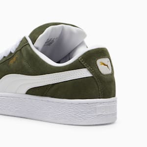 Suede XL Sneakers, Dark Olive-PUMA White, extralarge-GBR