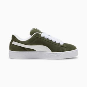 Suede XL Men's Sneakers, Dark Olive-PUMA White, extralarge