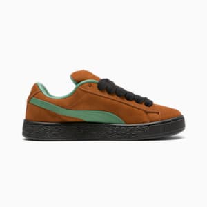 Suede XL Men's Sneakers, Teak-Deep Forest-PUMA Black, extralarge