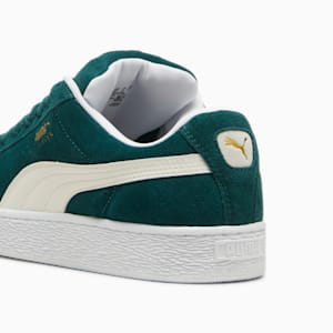 Suede XL Sneakers, Dark Myrtle-Warm White, extralarge