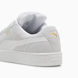 Chaussures Suede XL Homme, Silver Mist-PUMA White, extralarge