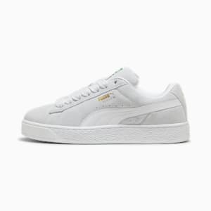 Chaussures Suede XL Homme, Silver Mist-PUMA White, extralarge