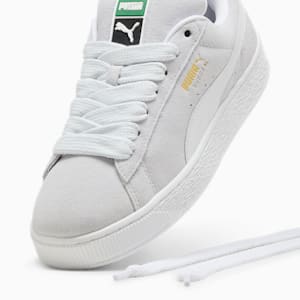 Tenis Suede XL, Silver Mist-PUMA White, extralarge
