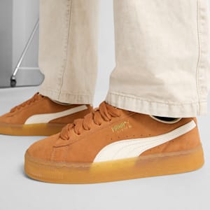 Tenis Suede XL, Brandy-Warm White, extralarge