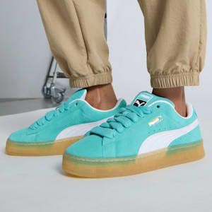 Tenis Suede XL, Aquatic-PUMA White, extralarge