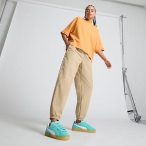 Tenis Suede XL, Aquatic-PUMA White, extralarge