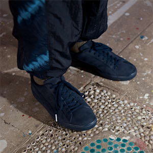 ユニセックス PUMA x BLUE BLUE JAPAN クライド MIJ スニーカー, New Navy-Dusky Blue, extralarge-JPN