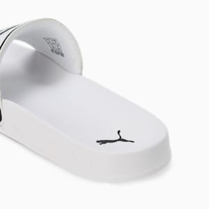 Leadcat 2.0 Unisex Slides, PUMA White-PUMA Black, extralarge-IND