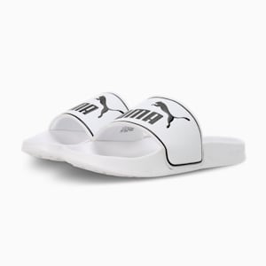 Leadcat 2.0 Unisex Slides, PUMA White-PUMA Black, extralarge-IND