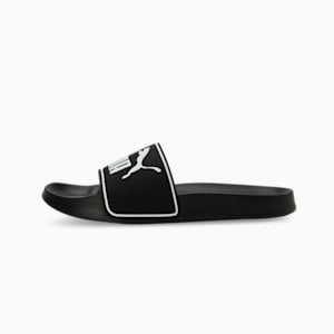 Leadcat 2.0 Unisex Slides, PUMA Black-PUMA White, extralarge-IND