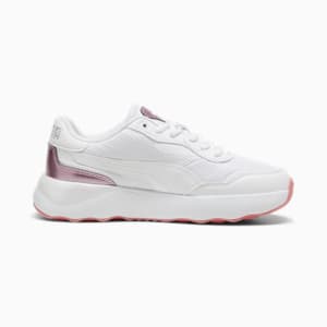 Runtamed Platform GirlPower Women's Sneakers, PUMA White-PUMA Silver-Passionfruit, extralarge-IND
