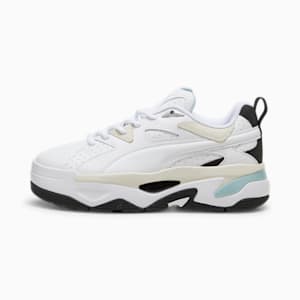 ウィメンズ ブラスター スニーカー, PUMA White-Alpine Snow, extralarge-JPN