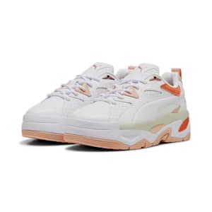 ウィメンズ ブラスター スニーカー, PUMA White-Deeva Peach, extralarge-JPN