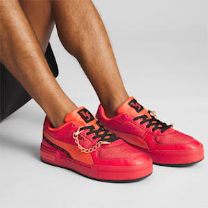 PUMA x LAMELO BALL LaFrancé CA Pro Men's Sneakers, For All Time Red-Dark Orange-PUMA Black, extralarge