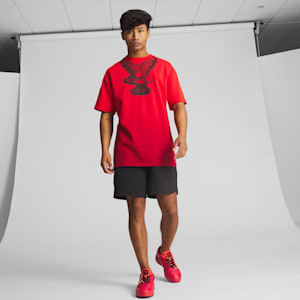 Tenis Hombre CA Pro PUMA x LAMELO BALL LaFrancé, For All Time Red-Dark Orange-PUMA Black, extralarge