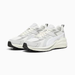 Hypnotic LS Men's Sneakers, Warm White-PUMA White-Glacial Gray, extralarge