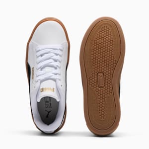 Smash 3.0 Mono Twist Women's Sneakers, PUMA White-PUMA Black-Puma Team Gold, extralarge